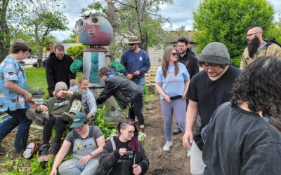 How Six Volunteers and One Very Heavy Sculpture Made The Day